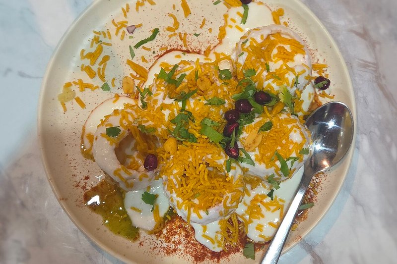 Special Dahi Papdi Chaat Platter